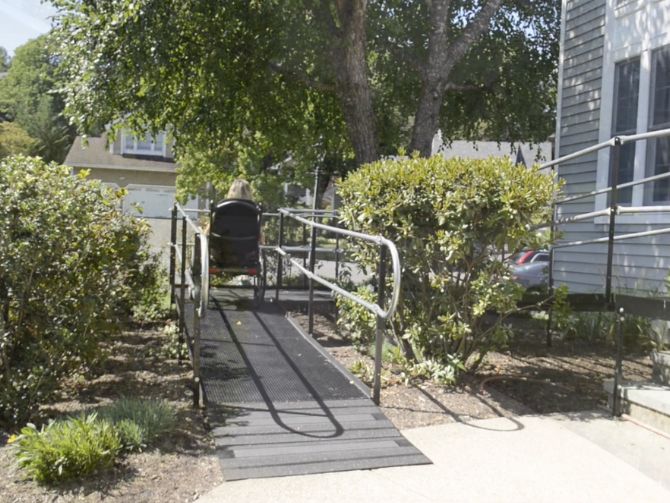 Using an Access Ramp with the Velochair