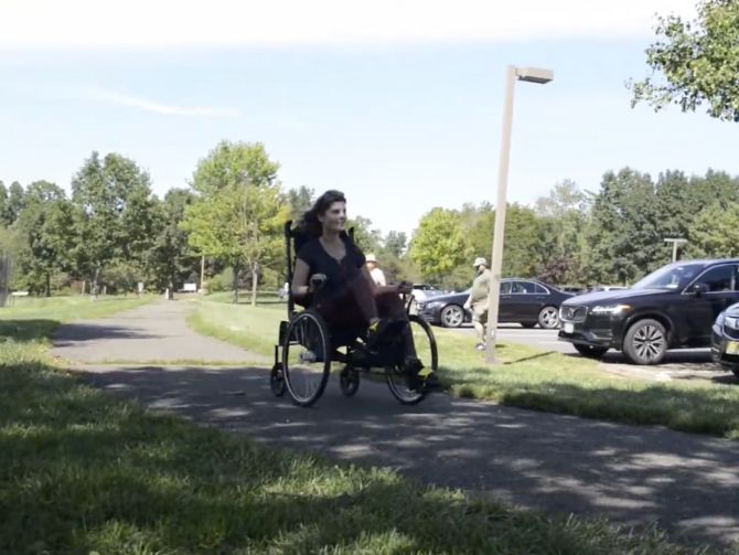 Exercising at the Park