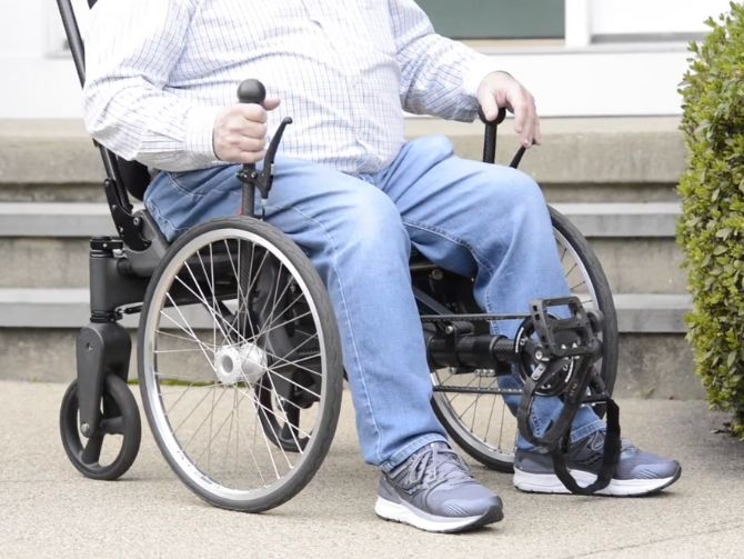 Side Loading Out of the Velochair